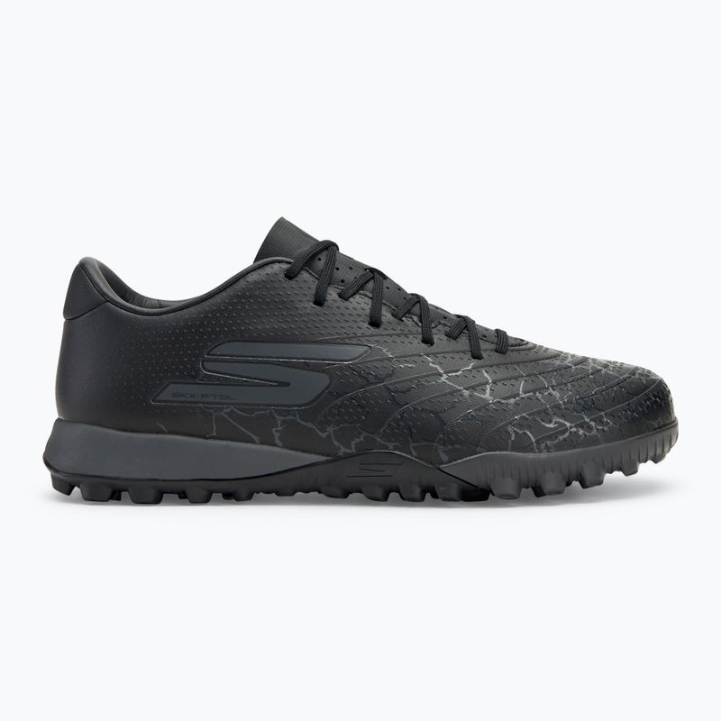 Încălțăminte de fotbal pentru bărbați Skechers SKX Academy Gold 1.5 TF black/silver 2
