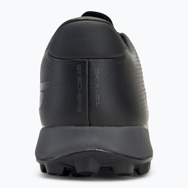 Încălțăminte de fotbal pentru bărbați Skechers SKX Academy Gold 1.5 TF black/silver 6