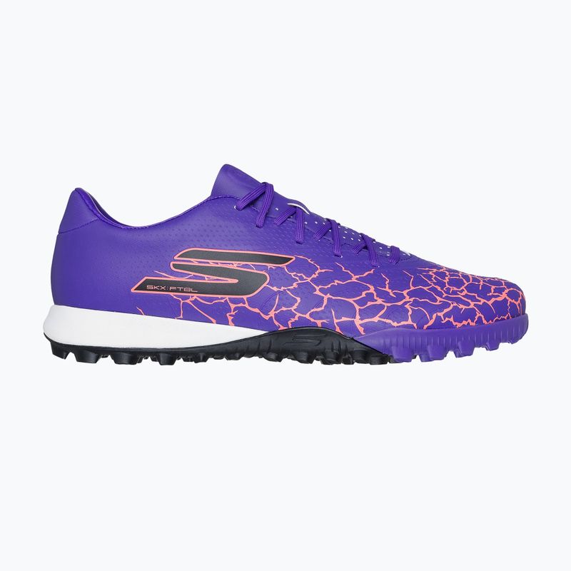 Încălțăminte de fotbal pentru bărbați Skechers SKX Academy Gold 1.5 TF purple 8