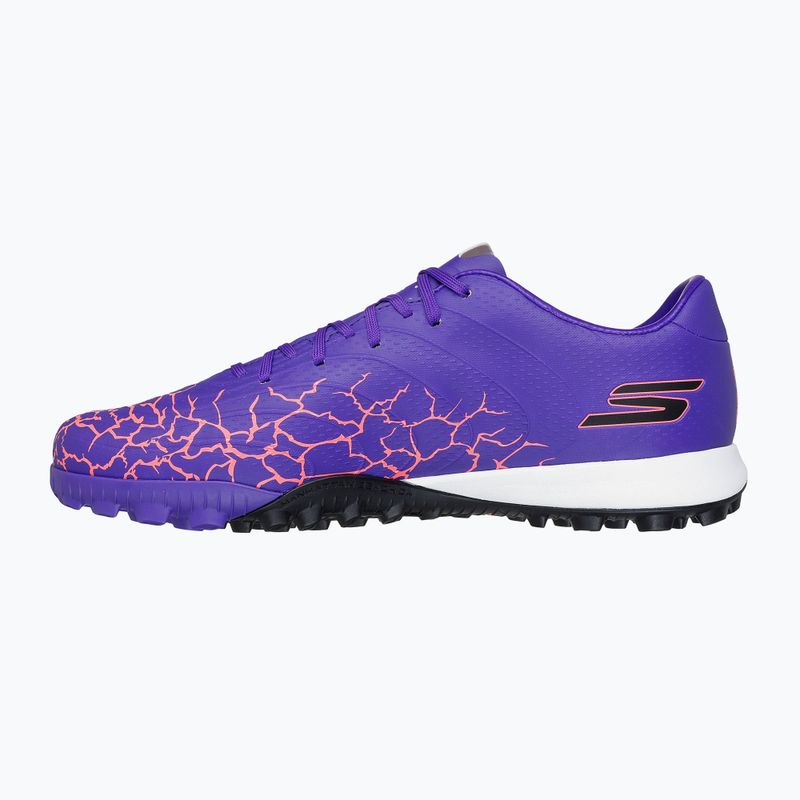 Încălțăminte de fotbal pentru bărbați Skechers SKX Academy Gold 1.5 TF purple 9