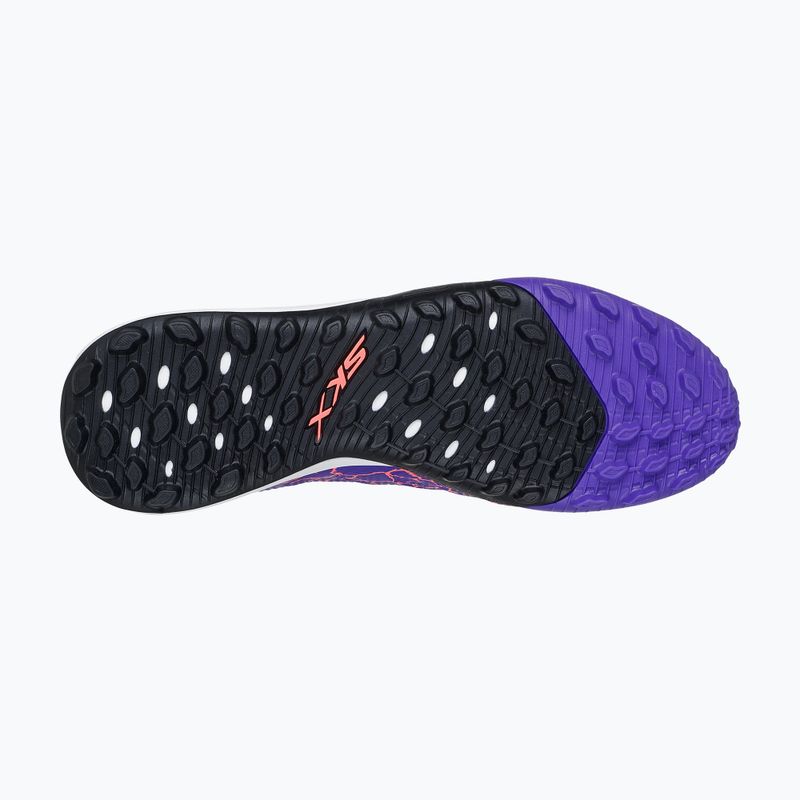 Încălțăminte de fotbal pentru bărbați Skechers SKX Academy Gold 1.5 TF purple 11