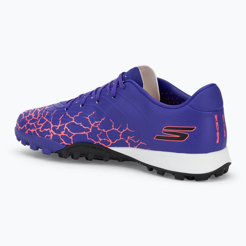 Încălțăminte de fotbal pentru bărbați Skechers SKX Academy Gold 1.5 TF purple 3