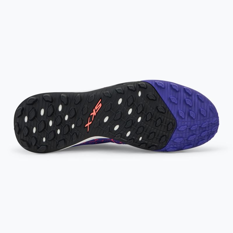 Încălțăminte de fotbal pentru bărbați Skechers SKX Academy Gold 1.5 TF purple 4