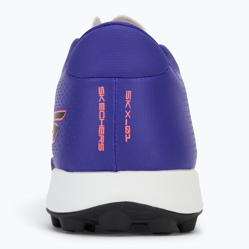 Încălțăminte de fotbal pentru bărbați Skechers SKX Academy Gold 1.5 TF purple 6