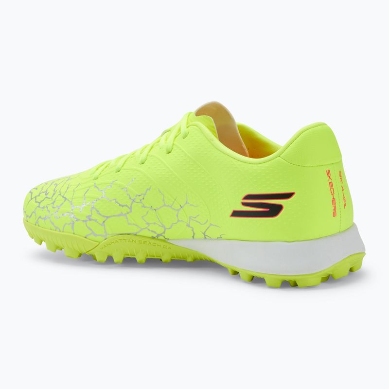 Încălțăminte de fotbal pentru bărbați Skechers SKX Academy Gold 1.5 TF yellow/black 3