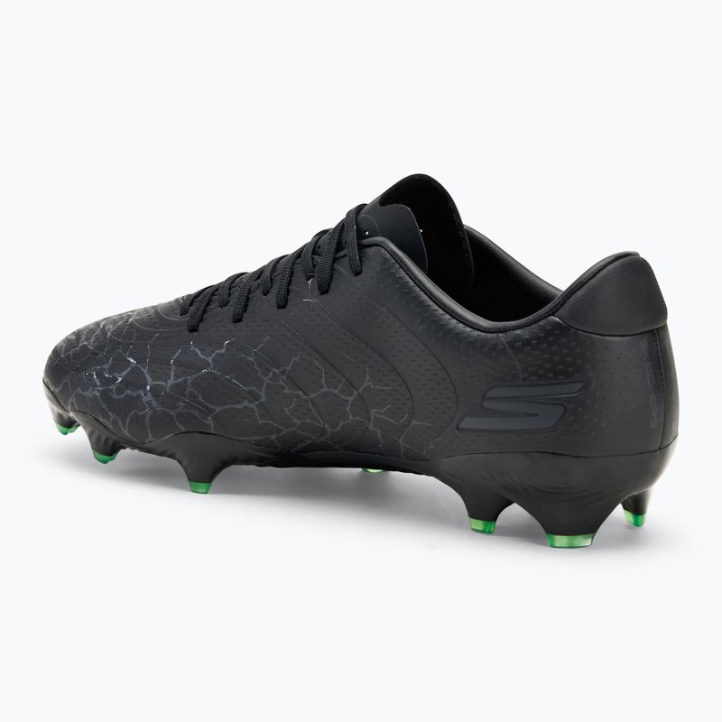 Încălțăminte de fotbal pentru bărbați Skechers SKX Academy Gold 1.5 FG black/silver 3