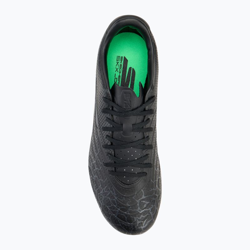 Încălțăminte de fotbal pentru bărbați Skechers SKX Academy Gold 1.5 FG black/silver 5