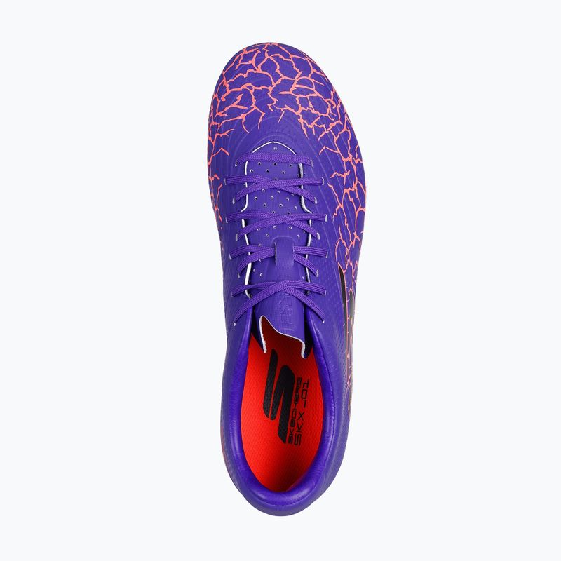 Încălțăminte de fotbal pentru bărbați Skechers SKX Academy Gold 1.5 FG purple 10