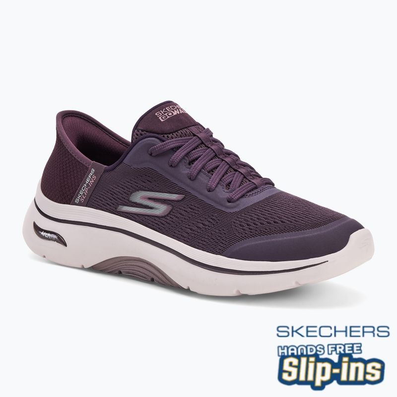 Încălțăminte pentru femei SKECHERS Go Walk Arch Fit 2.0 Valencia purple