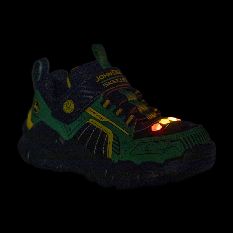 Încălțăminte pentru copii SKECHERS Adventure Track Rugged-Brights verde/negru 8