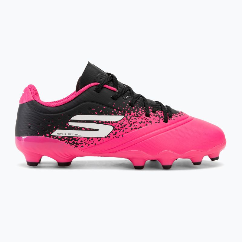 Încălțăminte de fotbal pentru copii Skechers Razor Gold 1.5 FG black/pink 2