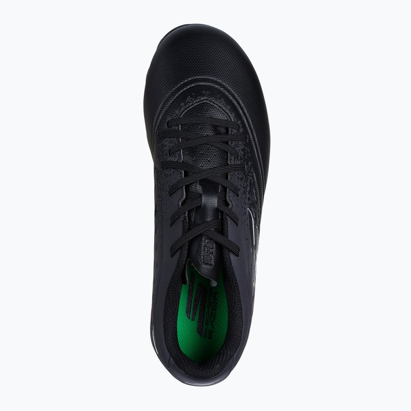 Încălțăminte de fotbal pentru copii Skechers Razor Gold 1.5 FG black/silver 11