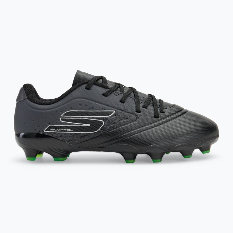 Încălțăminte de fotbal pentru copii Skechers Razor Gold 1.5 FG black/silver 2