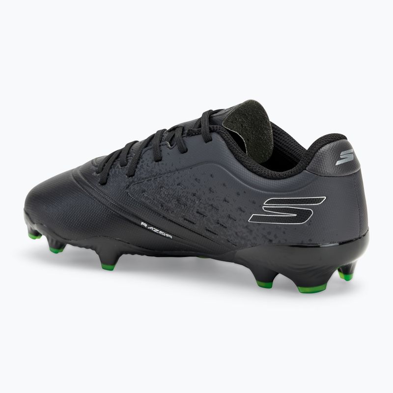 Încălțăminte de fotbal pentru copii Skechers Razor Gold 1.5 FG black/silver 3