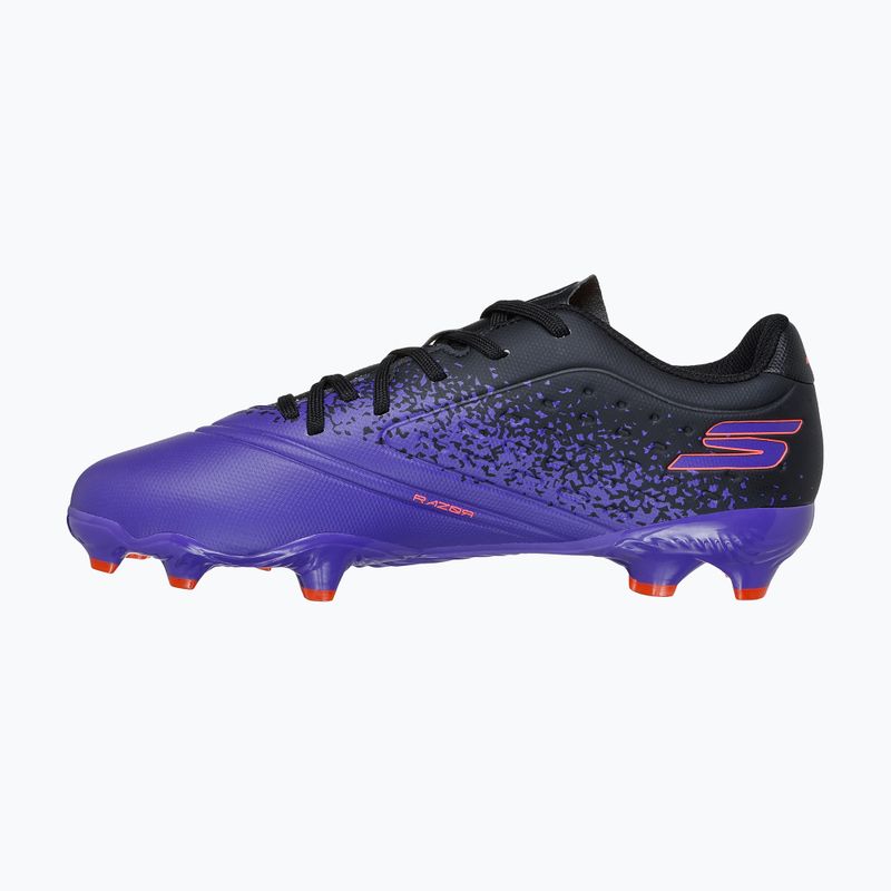 Încălțăminte de fotbal pentru copii Skechers Razor Gold 1.5 FG purple