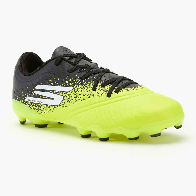 Încălțăminte de fotbal pentru copii Skechers Razor Gold 1.5 FG yellow/black