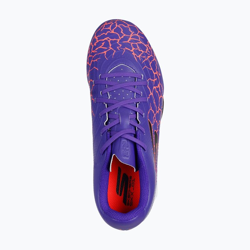 Încălțăminte de fotbal pentru copii Skechers SKX Gold 1.5 TF purple 10