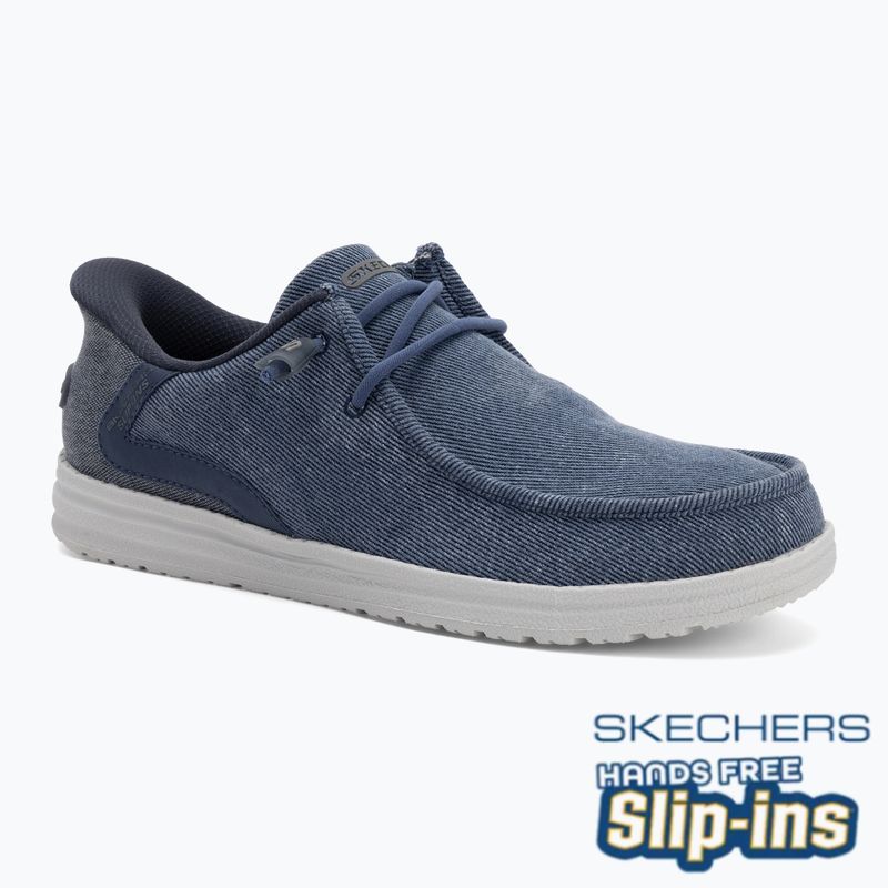 Încălțăminte pentru bărbați SKECHERS Melson Coronado blue