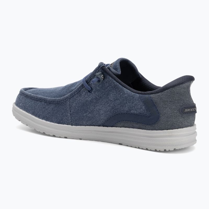 Încălțăminte pentru bărbați SKECHERS Melson Coronado blue 3
