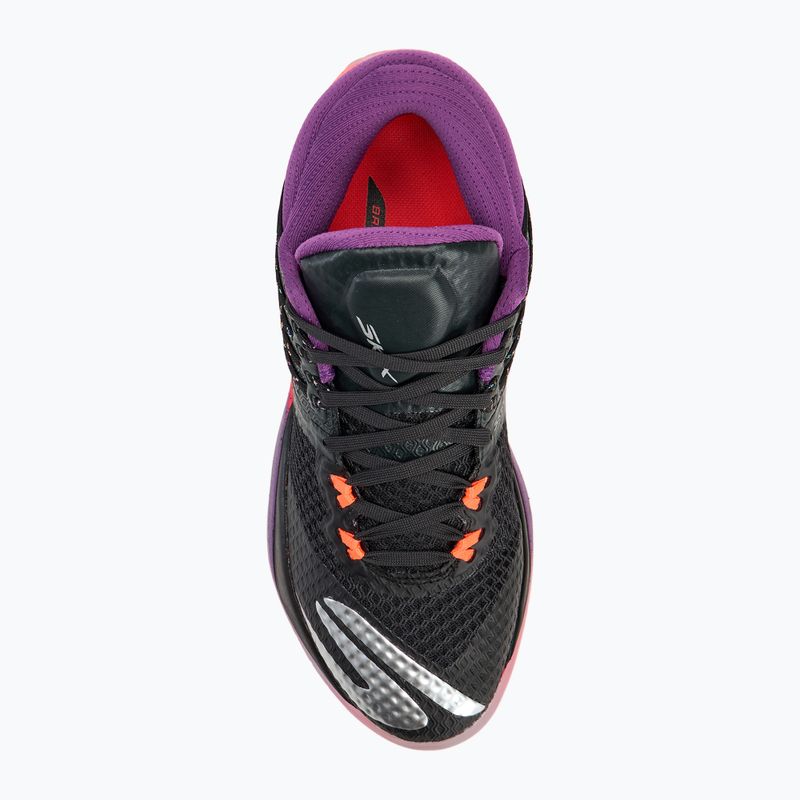 Încălțăminte de baschet pentru bărbați SKECHERS SKX Elevate black/purple/pink 5
