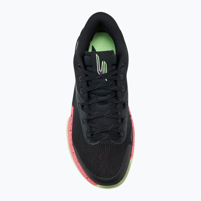 Încălțăminte de bachet pentru bărbați SKECHERS SKX Nexus black/purple/pink 5