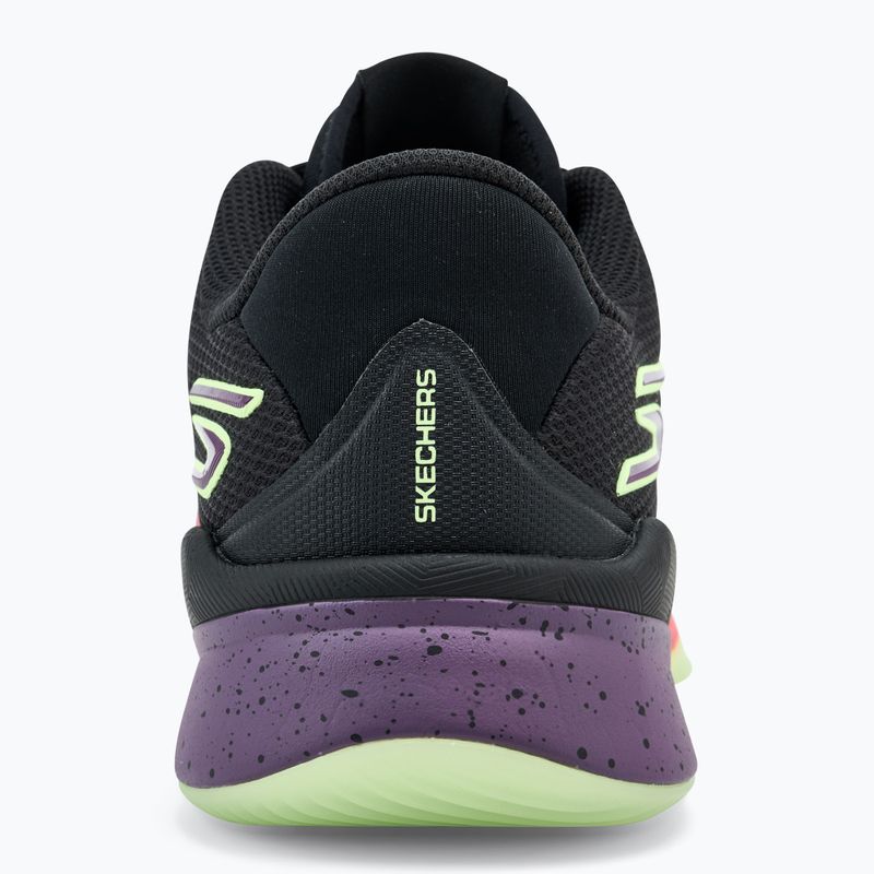 Încălțăminte de bachet pentru bărbați SKECHERS SKX Nexus black/purple/pink 6
