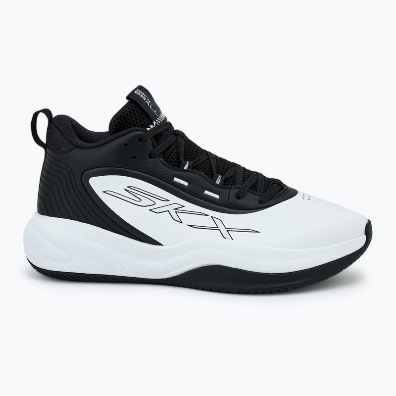 Încălțăminte de bachet pentru bărbați SKECHERS SKX League white/black 2