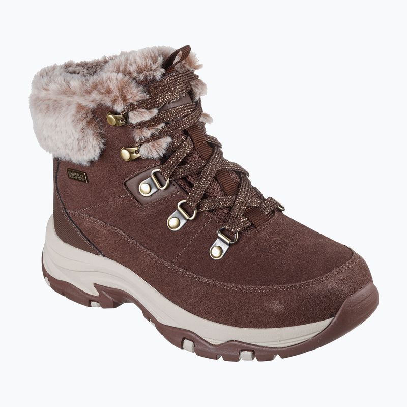Încălțăminte pentru femei  Skechers Trego Snow Worries chocolate 8