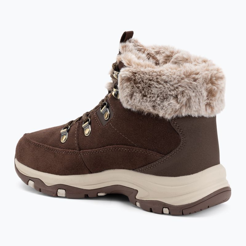 Încălțăminte pentru femei  Skechers Trego Snow Worries chocolate 3