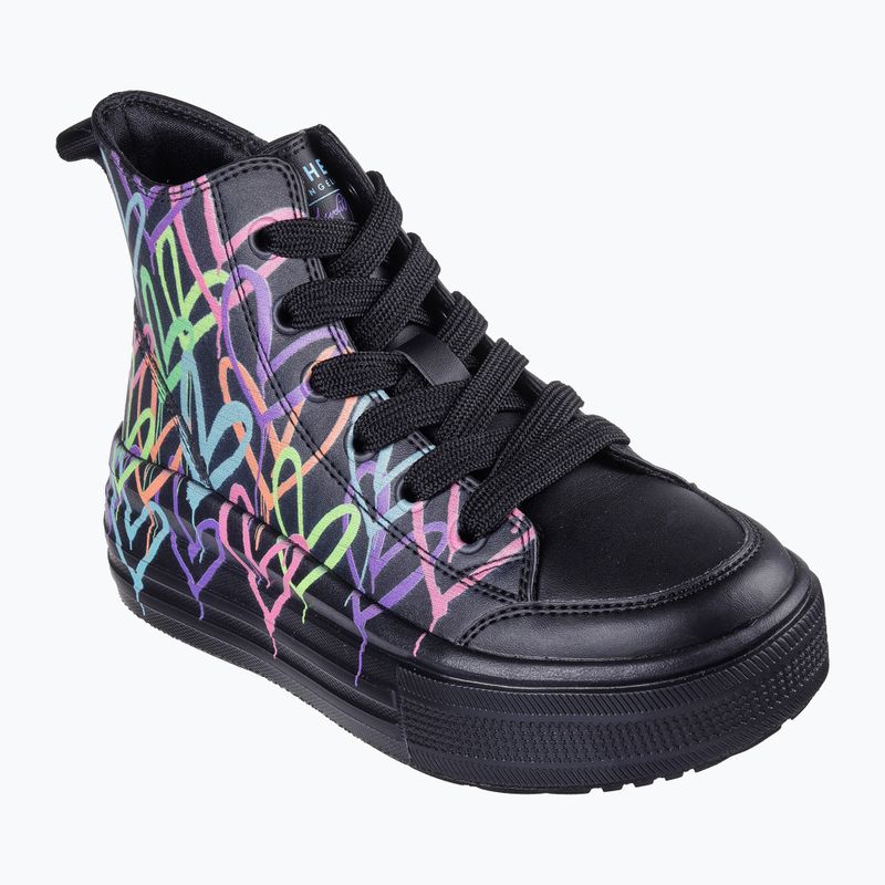 Încălțăminte pentru copii SKECHERS Hyperlift Love Daze black/multicolor 8