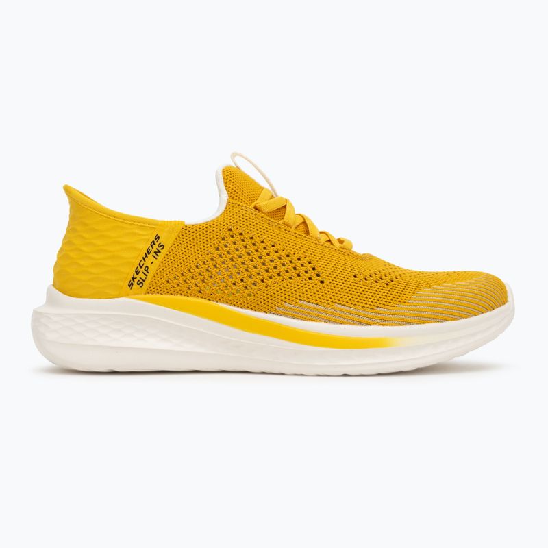Încălțăminte pentru bărbați SKECHERS Slade Quinto yellow 2