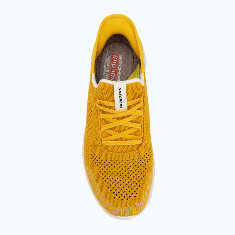 Încălțăminte pentru bărbați SKECHERS Slade Quinto yellow 5