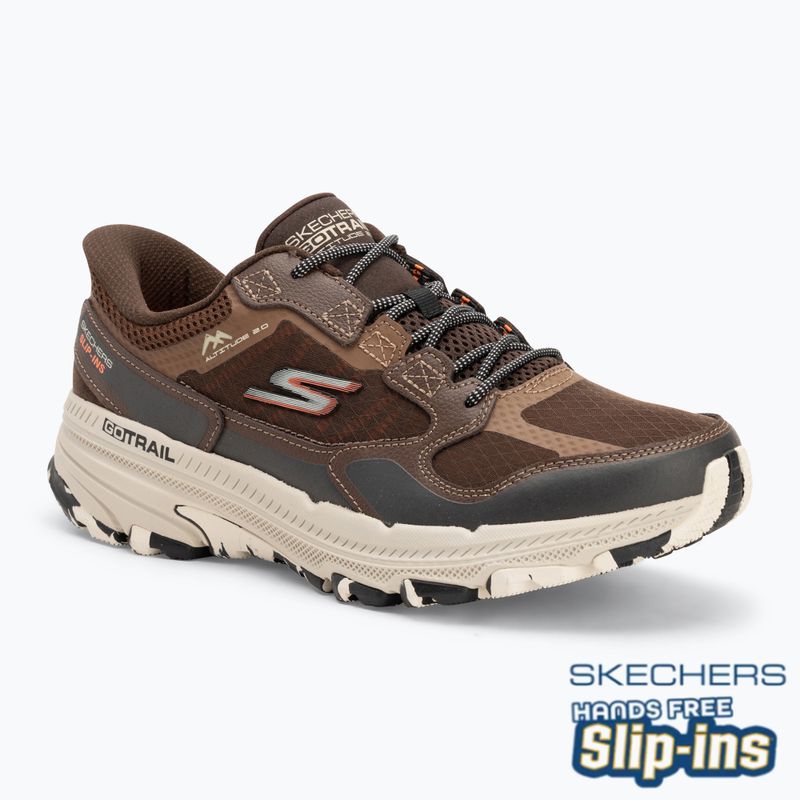 Bărbați SKECHERS Go Run Trail Altitude 2.0 Rocky Hill maro pantofi de alergare