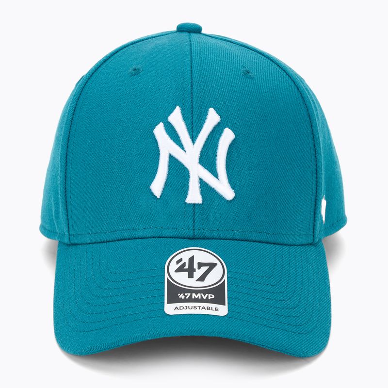 Șapcă 47 Brand MLB New York Yankees MVP dark teal 2