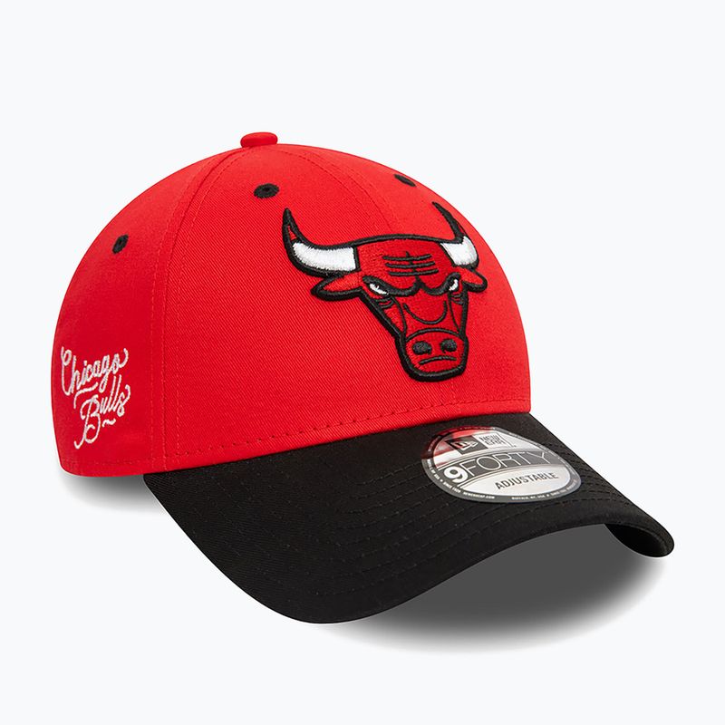 Șapcă New Era Side Patch 940 Bulls red