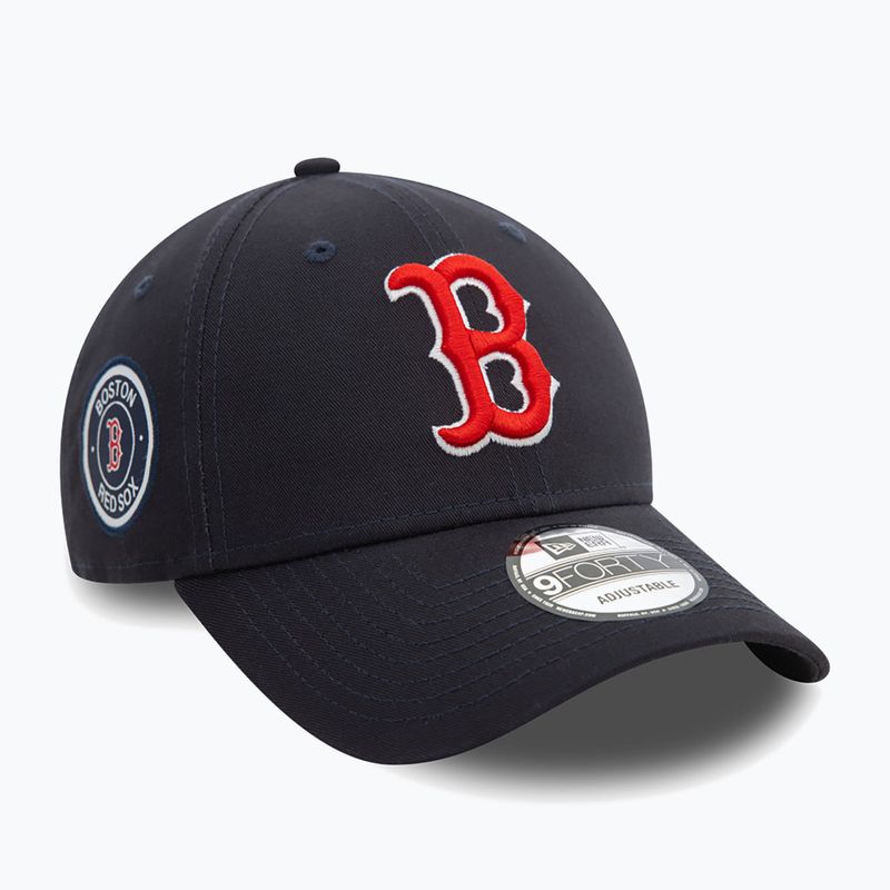 Șapcă New Era Side Patch 940 Red Sox navy