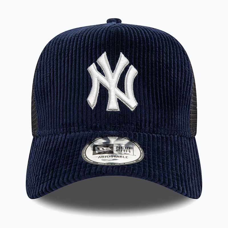 Șapcă New Era Cord Trucker Nyy navy 3