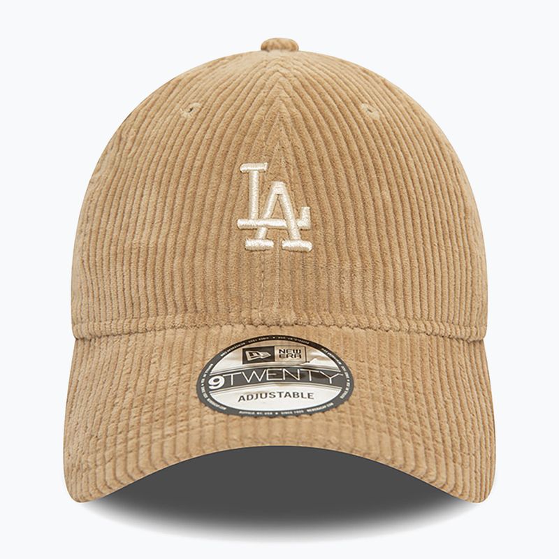 Șapcă New Era Cord 920 La Dodgers med beige 3