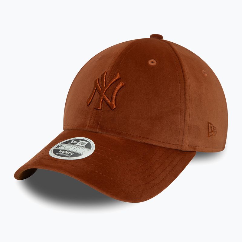 Șapcă pentru femei New Era Velour Midi 9FORTY New York Yankees brown 2