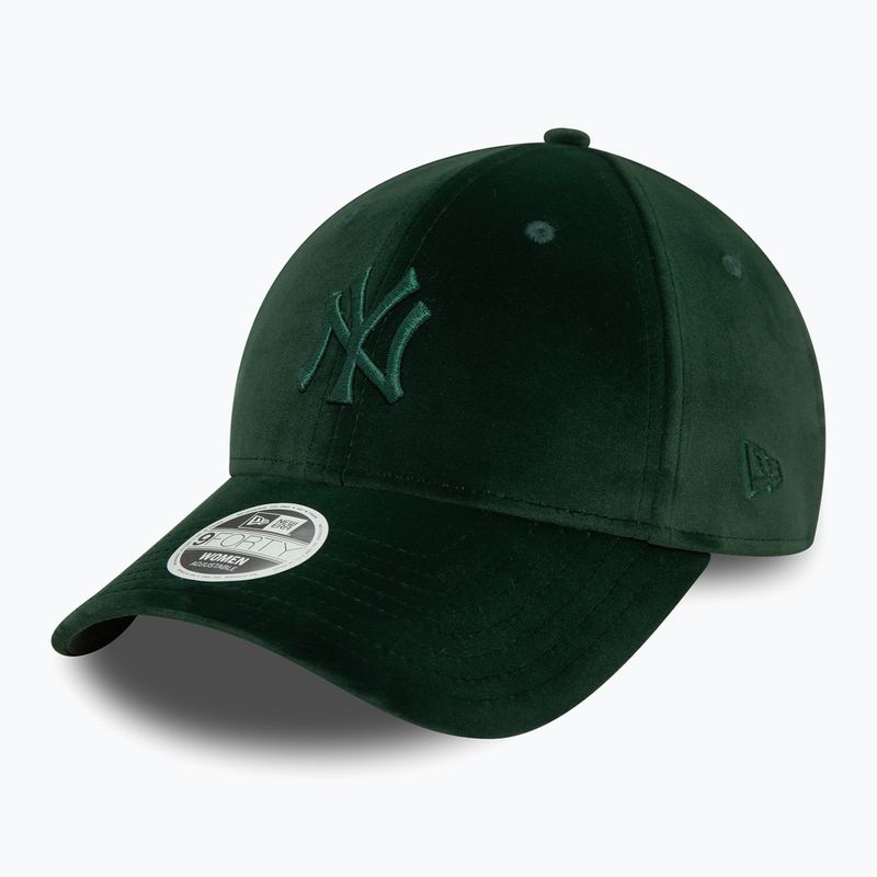 Șapcă pentru femei New Era Velour Midi 9FORTY New York Yankees dark green 2