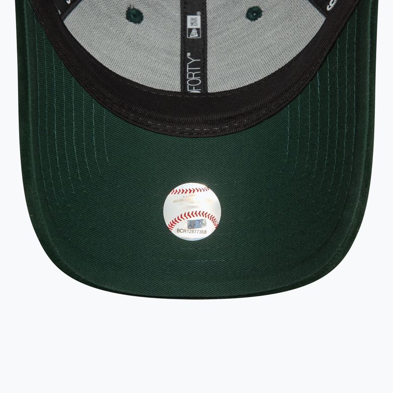 Șapcă pentru femei New Era Velour Midi 9FORTY New York Yankees dark green 5