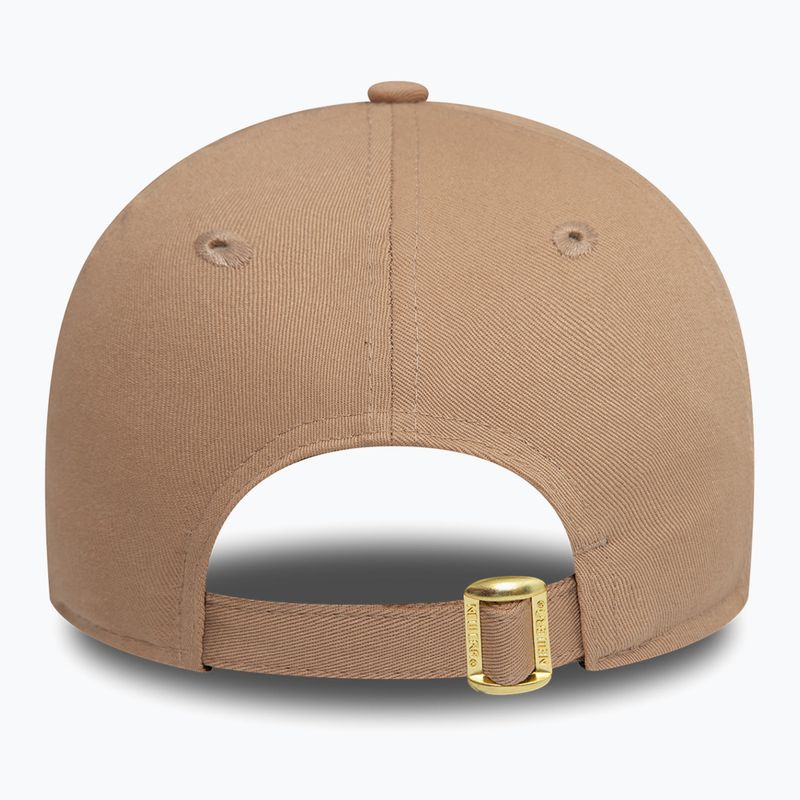 Șapcă pentru femei New Era Metallic 9FORTY New York Yankees beige 4