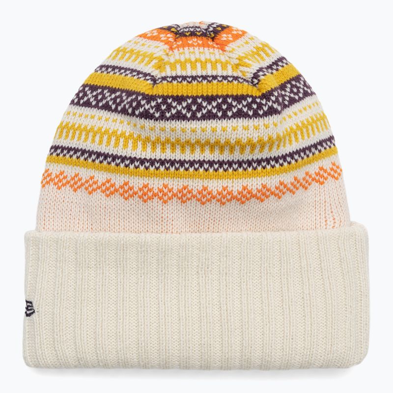 Căciulă de iarnă pentru femei New Era Rail Isle Cuff Knit Beanie light beige 2