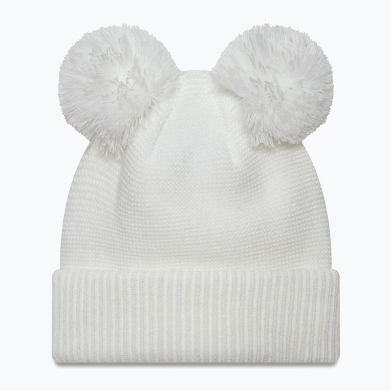 Căciulă de iarnă pentru femei New Era Double Pom Knit Beanie New York Yankees white 2