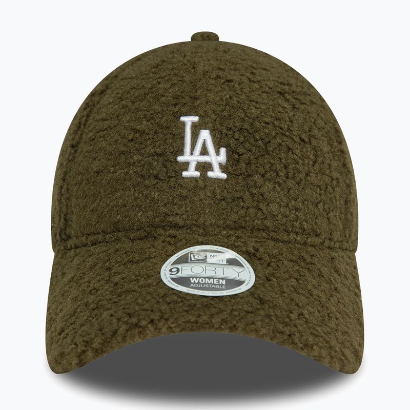 Șapcă pentru femei New Era Borg 9FORTY Los Angeles Dodgers dark green 3
