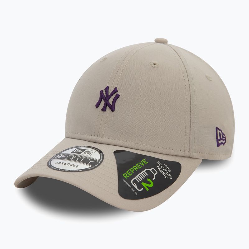 Șapcă New Era Repreve Mini Logo 9FORTY New York Yankees light beige 2