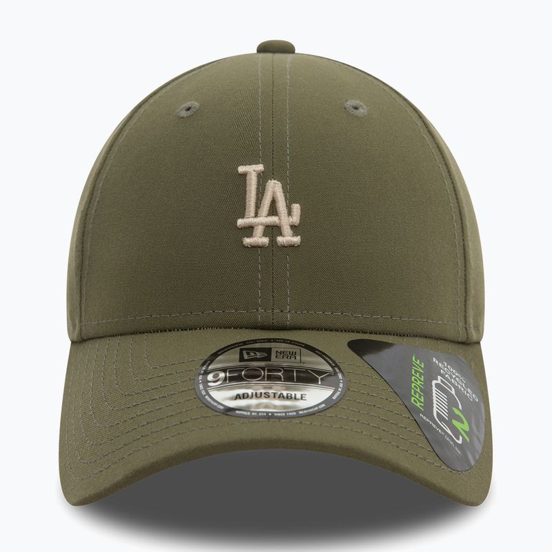 Șapcă New Era Repreve Mini Logo 9FORTY Los Angeles Dodgers green 3