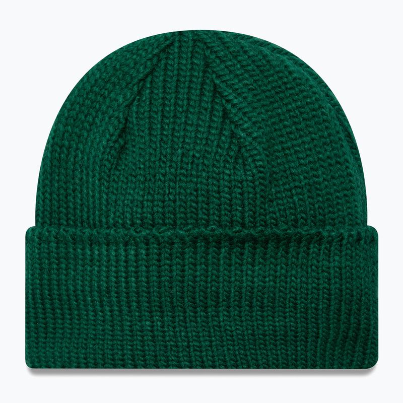 Căciulă de iarnă New Era Metal Pin Wide Cuff Knit Beanie dark green 2
