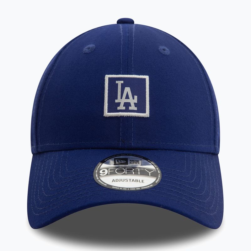 Șapcă New Era Metallic Patch 9FORTY Los Angeles Dodgers dark blue 3