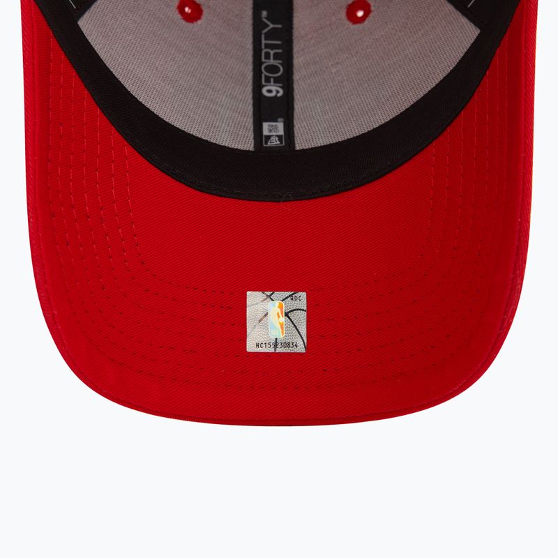 Șapcă New Era Metallic Patch 9FORTY Chicago Bulls red 5